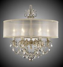  CH6522-O-02G-PI-PG - 6 Light Llydia Chandelier